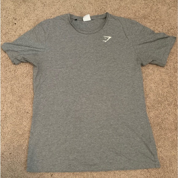 Large grey men’s Gymshark shirt. Light-weight and breathable fabric. - Picture 1 of 3